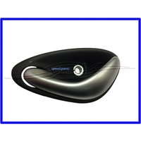 DOOR HANDLE LEFT HAND FRONT INNER VY VZ WK WL ANTHRACITE WITH SATIN CHROME HANDLE