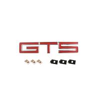 BADGE HT HG " GTS" GRILLE RED