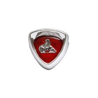 GRILLE BADGE & SURROUND FC (SILVER)