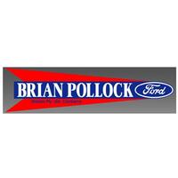 Dealer Decal Brian Pollock Ford Canberra Clear B/G-NLARSP