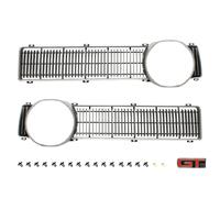 GRILLE INSERTS XY GT PAIR WITH BADGE & FITTING KIT