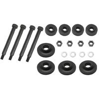 FRONT END CROSSMEMBER MOUNTING RUBBERS & BOLTS KIT FX TYPE