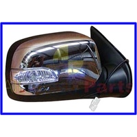 MIRROR RA LT RODEO RIGHT CHROME ELECTRIC WITH INDICATOR 09/2005 TO 09/2007