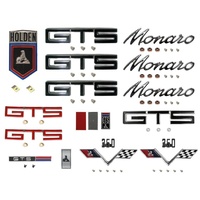 Badge Kit HG Holden Monaro GTS 350