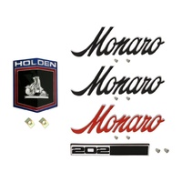 Badge Kit HQ Holden Monaro 202