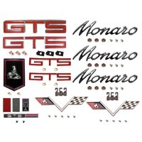 Badge Kit HT Holden Monaro GTS 253