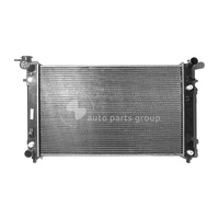 VT VX V6 RADIATOR AUTOMATIC ALSO SUITS MANUAL HOOK TYPE FAN SHROUD MOUNT TWIN TRANS COOLERS
