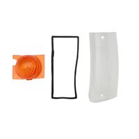 LENS FRONT INDICATOR XY R/H INNER OUTER