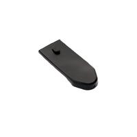 SEAT BELT TOP COVER WITH HOOK LARGE BLAC
