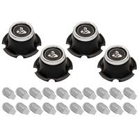 WHEEL CENTRE CAP KIT WITH NUTS EARLY LJ