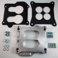 Adaptor 4BBL SQ/bore to Ford  XC on V8.
