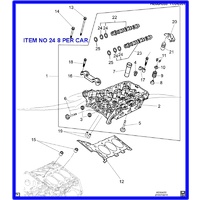 RING CAMSHAFT SPK V6 VZ ALLOYTEC