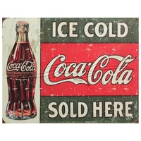 SIGN COKE 1916 ICE COLD