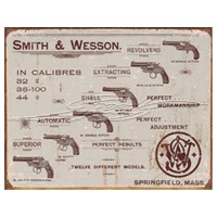 SIGN S&W REVOLVERS