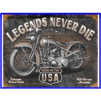 SIGN LEGENDS NEVER DIE