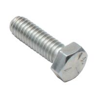 BOLT HEX HD 5/16'- 18 X 1' SILVER ZINC HD HR HK HT HG