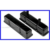 ROCKER COVER S/B CHEV BLACK CIRCLE T