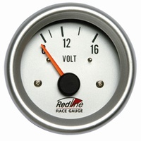2 5/8 inch dia Voltmeter Redline R/Gauge