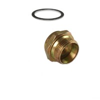 HOLLEY FUEL FITTING 3/8 HOLLEY CARB TO DUAL FEED LINE