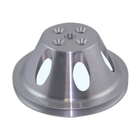 ALUMINIUM WATER PUMP PULLEY SINGLE GROOVE CHEV UPPER SWP SHORT WATER PUMP