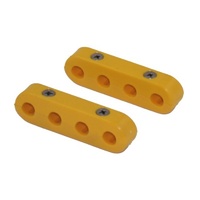 4 HOLE SEPARATOR YELLOW SET OF 2