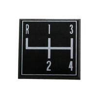 PLATE 4 SPEED INDICATOR LJ GTR