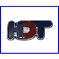 HDT Badge 70mm Blue/Red