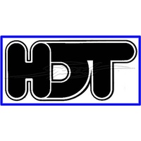 HDT Logo Black Small 40mm