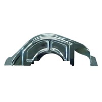 Chrome Flywheel Dust Cover Chev to Turbo 700R4