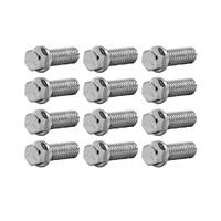 TFI Chrome Header Bolts 3/8'-16x1' 12pk