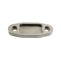 Billet Alum Fuel Pump Block Off Plate Ford CLEVELAND