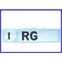 BRAKE BROADCAST DECAL VK 1 ' RG HDT