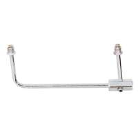 TFI Fuel Rail Line Chrome Holley 8-21/32' Centres