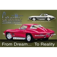SIGN CHEVY CORVETTE STINGRAY