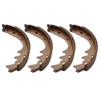 BRAKE SHOE SET 4 WHEEL DRUMS EJ EH FRONT OR REAR, HD HR REAR ONLY, LC LJ Rear with drum front LH LX REAR ONLY