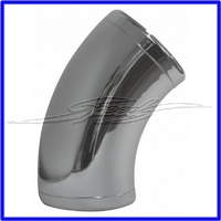 76mm OD 45 degree Bend Chrome