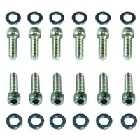 Bolts Alloy Rocker Cover Windsor