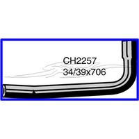 RADIATOR HOSE BOTTOM V6 ECOTEC & V6 SUPERCHARGED VT VX VY WH WK