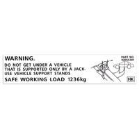NLA RSP Decal Jack Assy VT VX Commodore