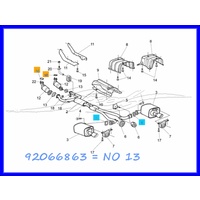 EXHAUST FLANGE GASKET VE WM 6 AND 8 CYLINDER REAR OF CAT CONVERTOR TO INTERMEDIATE EXHAUST PIPE
