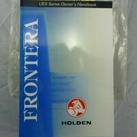 OWNERS MANUAL UES FRONTERA