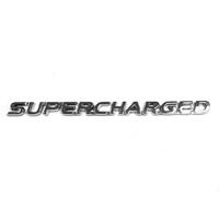 BADGE 'SUPERCHARGED' CHROME FENDER VY COMMODORE