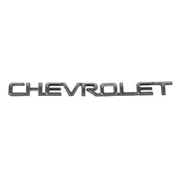 BADGE CHEVROLET LETTERING CHROME VY VZ VE BOOTLID