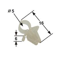 CLIP BONNET CABLE TO FENDER SKIRT VN VP VR VS Door Lock Harness VP-VS