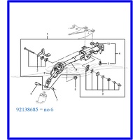 STEERING COLUMN TO RACK BOLT VT VX VY VZ WH WK WL NUT TO SUIT IS 11609746