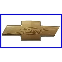 VZ EXECUTIVE GRILL BADGE CHEVROLET GOLD