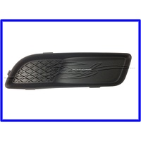 VZ FRONT BUMPER BAR INSERT BLACK LEFT
