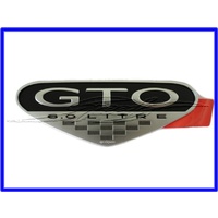 BADGE PONTIAC FENDER 'GTO 6.0 LITRE'