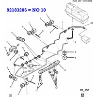 PROTECTOR BRAKE AND FUEL FEED PIPES V2 VZ MONARO