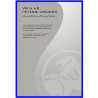 SERVICE MANUAL VE & WM V6 & V8 SERIES 1 VEHICLES ONLY 2007 - 2009 GENUINE GMH NOS